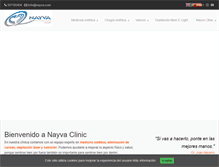 Tablet Screenshot of nayva.com